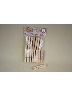 Csipesz fa natúr 4,5x0,7cm 30db/cs