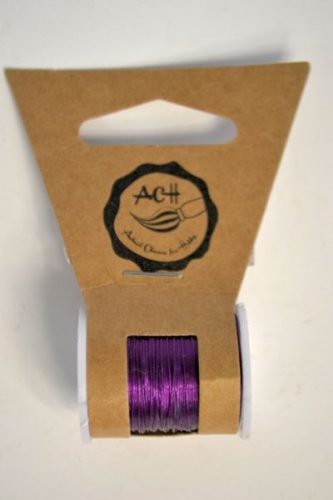 Drót 0,3mm x 10m SÖTÉTLILA