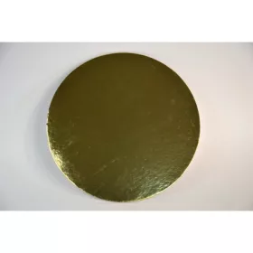 TORTAPAPÍR TÁLCA KEREK D:21CM  ARANY