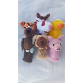 Háziállatok ujjbáb csomag 6db-os