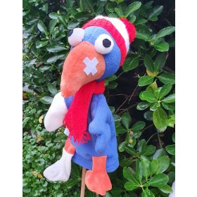 Vészvonzó varjú kézbáb