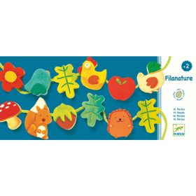 Fűzős játék - Fa fűzőcske - Filanature