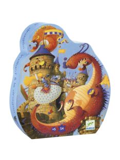 Formadobozos puzzle - Vaillant és a sárkány
