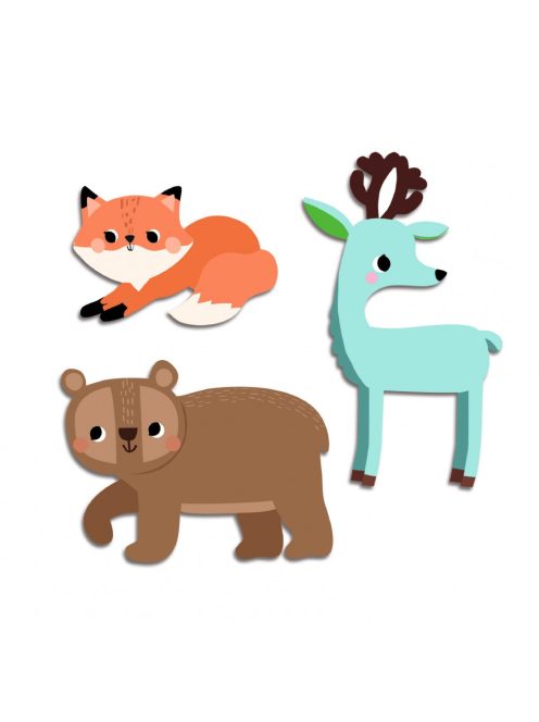 Matricák - Erdei állatok - Forest animals