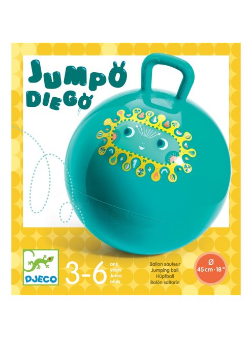 Ugrálólabda - átm. 45 cm - Jumpo Diego