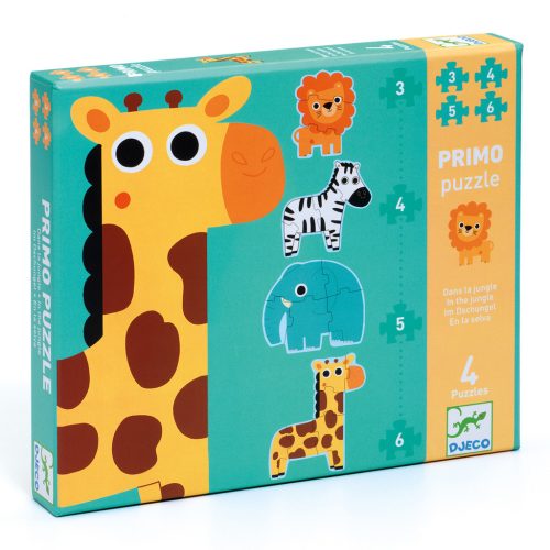 Óriás puzzle - A szavannán - In the jungle