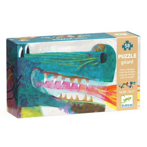 Óriás puzzle - Leon a sárkány  - Leon the dragon