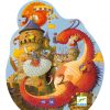 Formadobozos puzzle - Vaillant és a sárkány, 54 db-os - Vaillant and the dragon