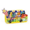 The rainbow bus