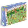 Megfigyeltető puzzle - Kisbarátok a kertben, 35 db-os - Little friends' garden - 35 pcs - FSC MIX