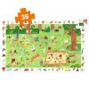 Megfigyeltető puzzle - Kisbarátok a kertben, 35 db-os - Little friends' garden - 35 pcs - FSC MIX