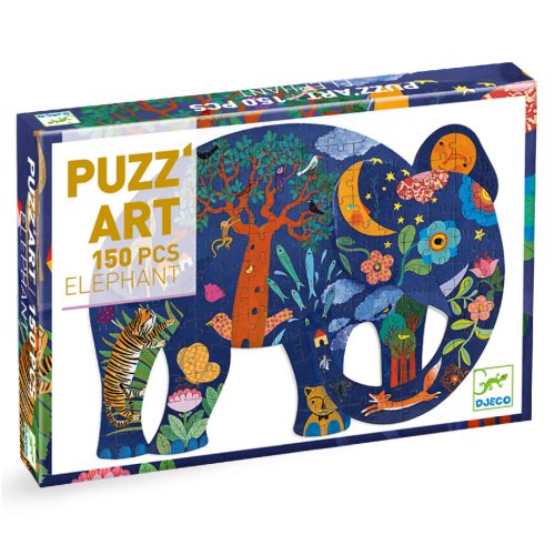 Művész puzzle - Elefánt, 150 db-os