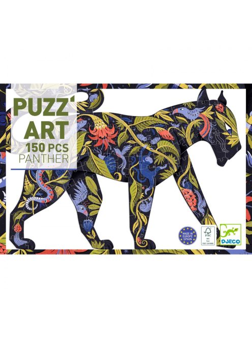 Művész puzzle - Fekete párduc - Panther