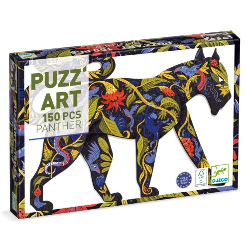 Művész puzzle - Fekete párduc - Panther