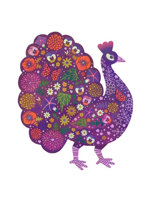 Művész puzzle - Páva - Peacock