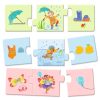 Párosító puzzle - Mi kell hozzá, 24 db-os - My daily life