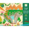Művészeti műhely - Színező, Dinóvilág - Dino world