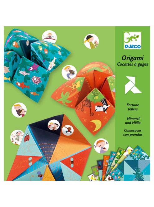 Origami - Sótartó - Origami bird game