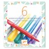 6 csillámtoll - 6 glitter markers