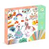 Kollázs műhely - Kreatív alkatrészek készlete - Creativity kit