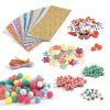 Kollázs műhely - Kreatív alkatrészek készlete - Creativity kit