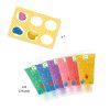 6 tubes of finger paint - Glitter