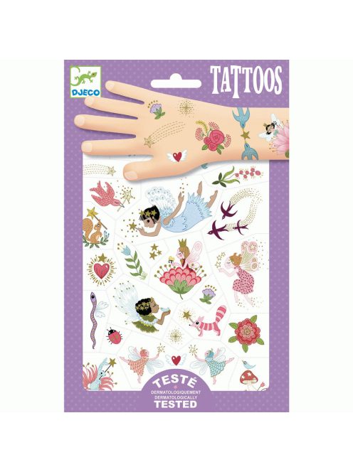 Tetováló matricák - Fairy friends