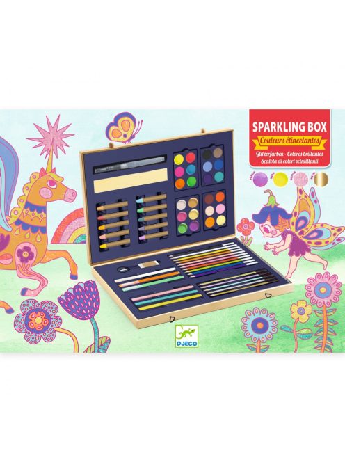 Sparkling box of colours