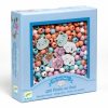 Wooden beads, Rainbow