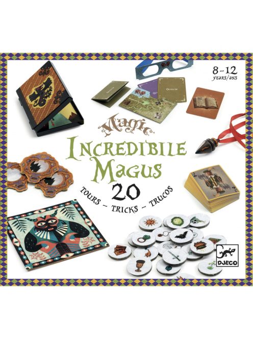 Bűvészkészlet - Incredibile Magus - 20 trükk