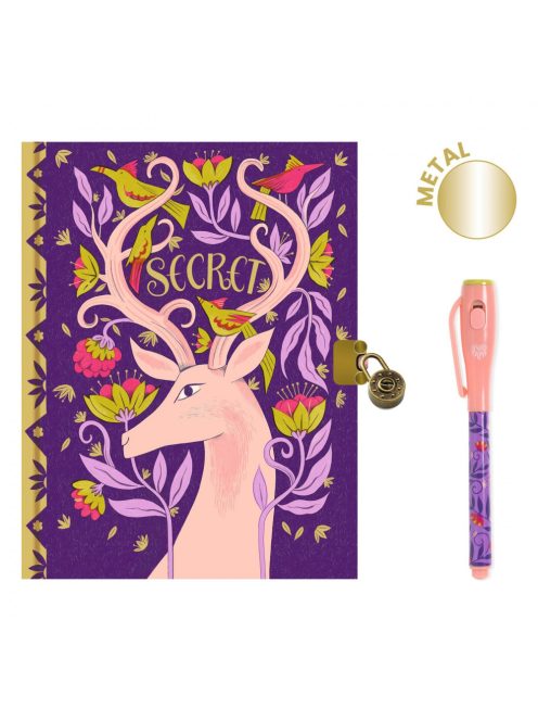 Titkos napló varázstollal - Melissa Secret Notebook - magic marker