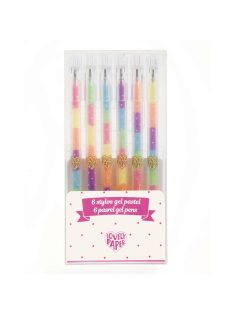 6 pastel gel pens