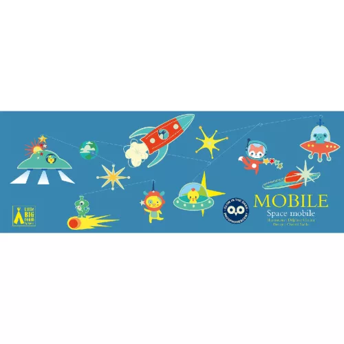 Szélmobil függődísz - Rakéta - Rocket