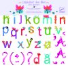 Falmatrica - Betűkészlet lányoknak - Girls alphabet