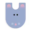 U - Graphic animal letter