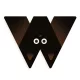 W - Graphic animal letter