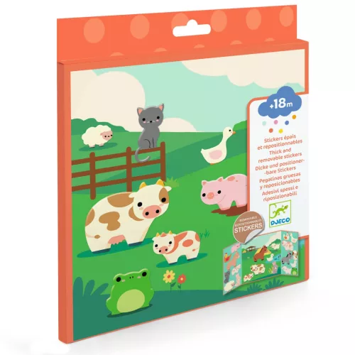 Matricás foglalkoztató - Állatok a tanyán - Farm animals