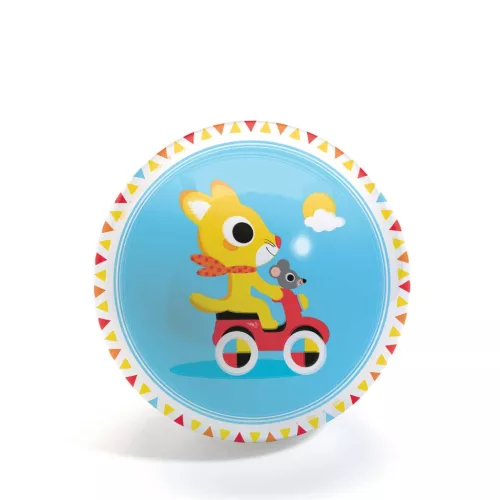 Gumilabda, ∅ 12 cm - Bájos verseny - Cute race Ball