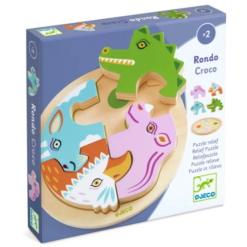 Formaillesztő, formaberakó - Kroki körtánca - Rondo Croco