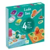 Társasjáték - Tengerben - Ludo Sea - 4 games