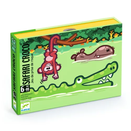Kártyajáték - Krokodil safari - Safari Croco
