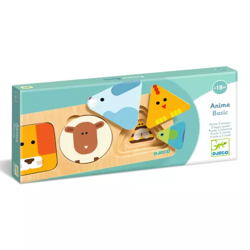 Formaillesztő, formaberakó - Mini-logika, 3 rétegű - AnimaBasic