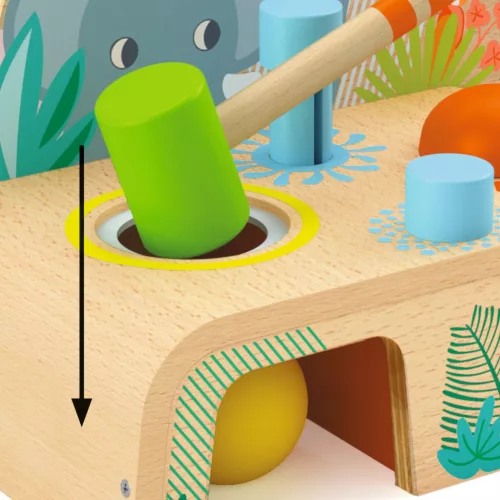 Felfedező játék - Kalapáló - Multi Tap