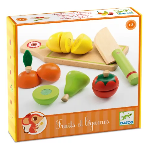 Szerepjáték - Szeletelhető gyümölcsök - Fruits and Vegetables to cut