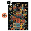 Varázs puzzle - Városi nyüzsgés, 100 db-os - The lively city