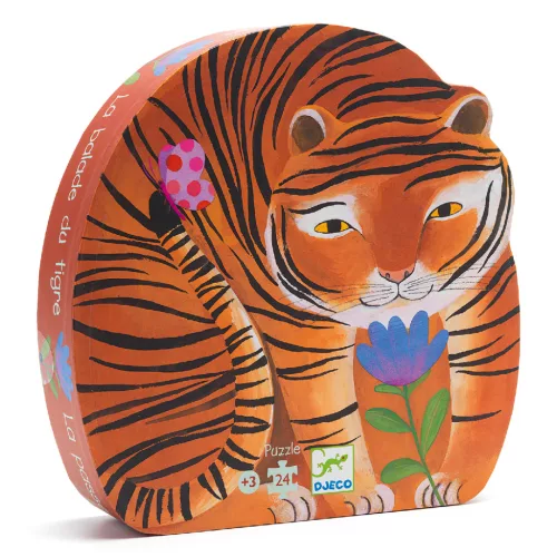 Formadobozos puzzle - A tigris sétája - The tiger's walk