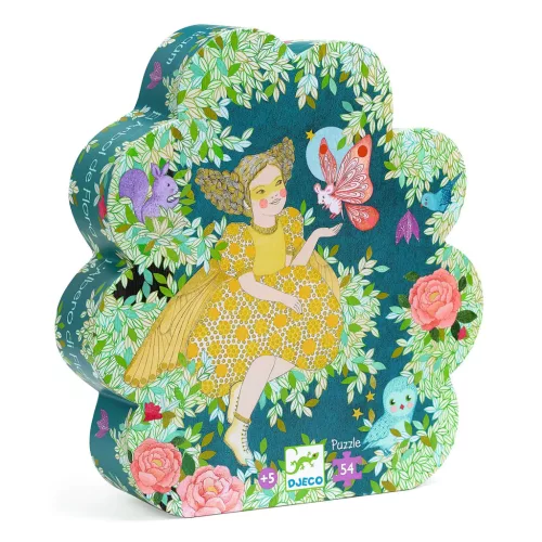 Formadobozos puzzle - Flóra álomfája, 54 db-os - Flora's Tree