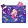 Formadobozos puzzle - Ella a sellő, 36 db-os - Ella, the mermaid