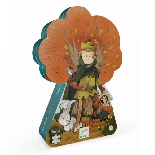 Formadobozos puzzle - Robin Hood, 36 db-os - Robin Hood
