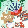 Művészeti puzzle - Majom, 350 db-os - Monkey